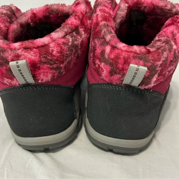 Keen Girls Knotch Chukka Boots hook/loop closure Size 7 pink - Picture 7 of 12